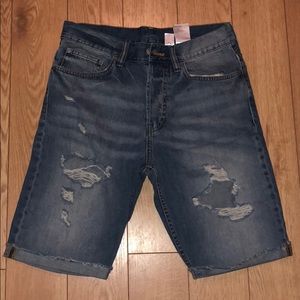 H&M ripped shorts